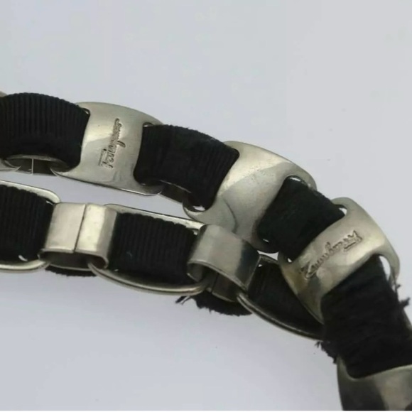 Salvatore Ferragamo Vala Canvas Hand Bag - Picture 3 of 8